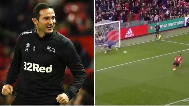 Frank Lampard's Derby Knock Manchester United Out Of The Carabao Cup