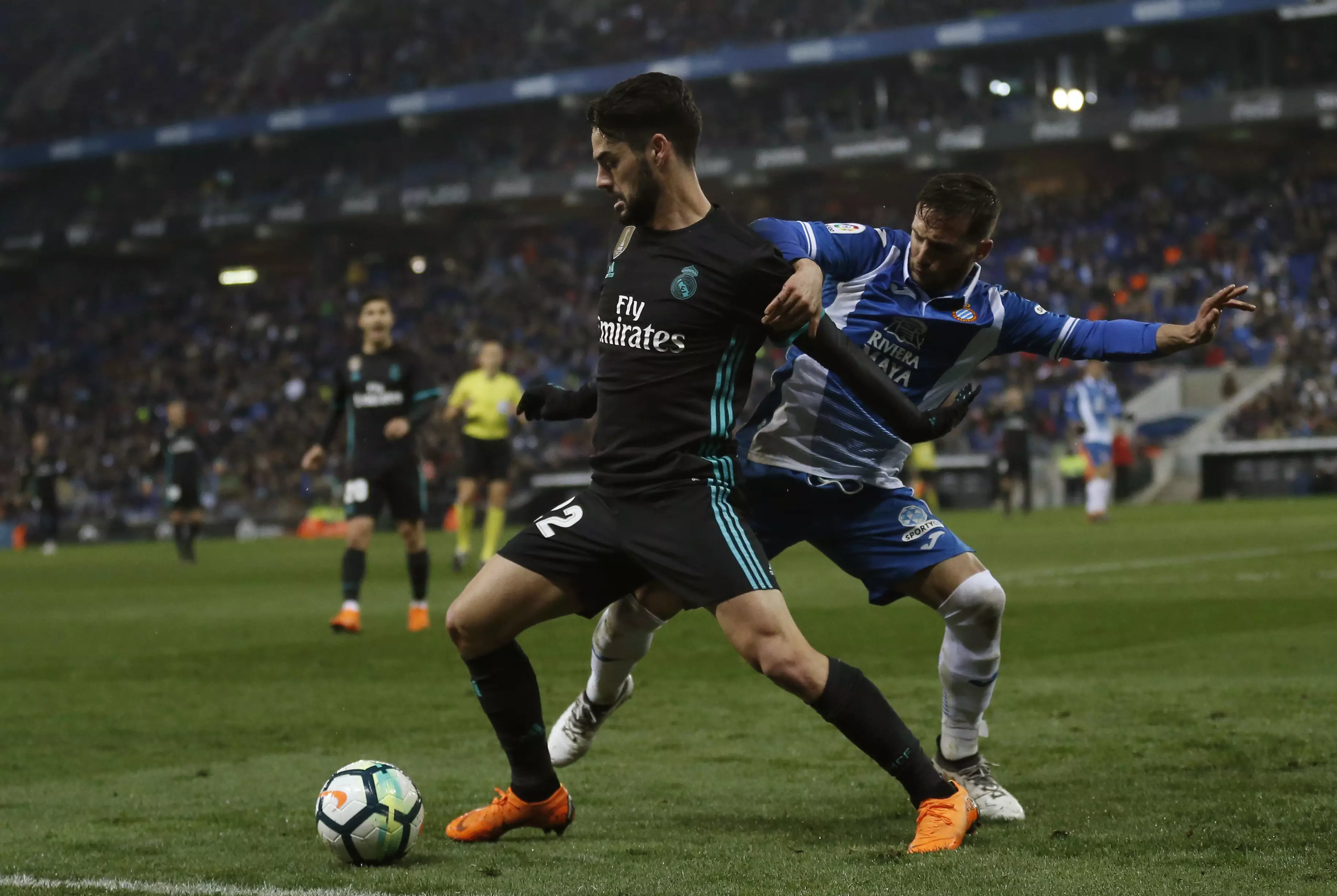 Isco in action. Image: PA
