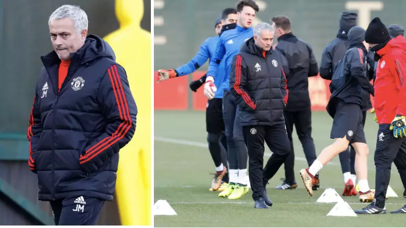 Jose Mourinho Involved In Training Ground Bust-Up With Manchester United Player 