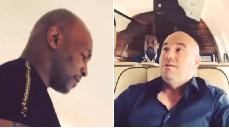When Mike Tyson Hilariously Bullied Dana White Out Of His Seat 