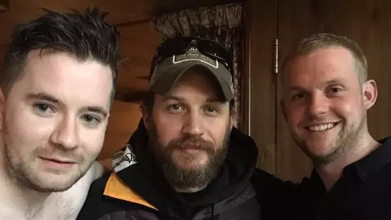 Tom Hardy Took A Break From Filming To Crash This Guy's Birthday Party 