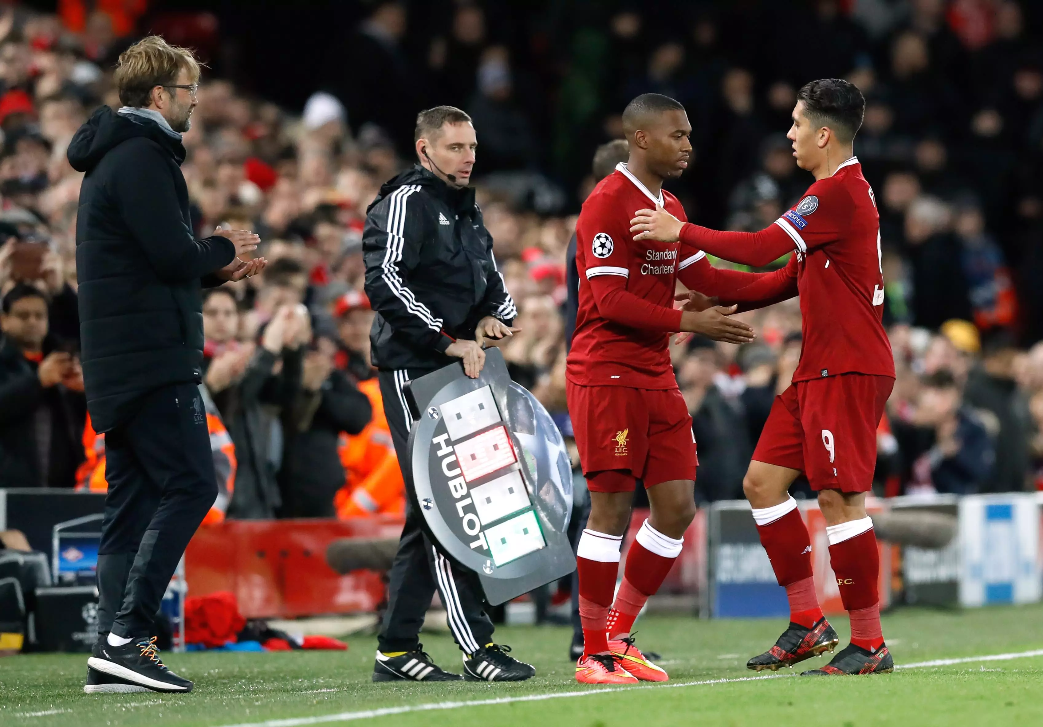 Sturridge has seen a lot of his football from off the bench this season. Image: PA Images.