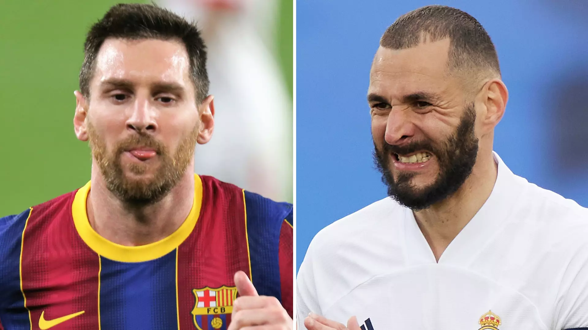 Karim Benzema's Reaction To Lionel Messi's Bombshell Barcelona Exit Is Priceless