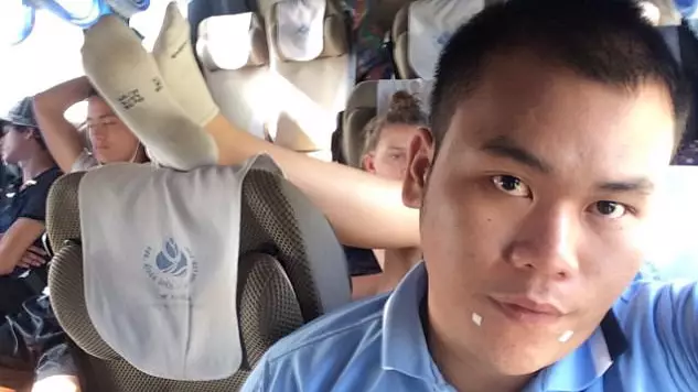 Man Felt Sick After Rude Backpacker Puts Smelly Feet On Bus Seats 
