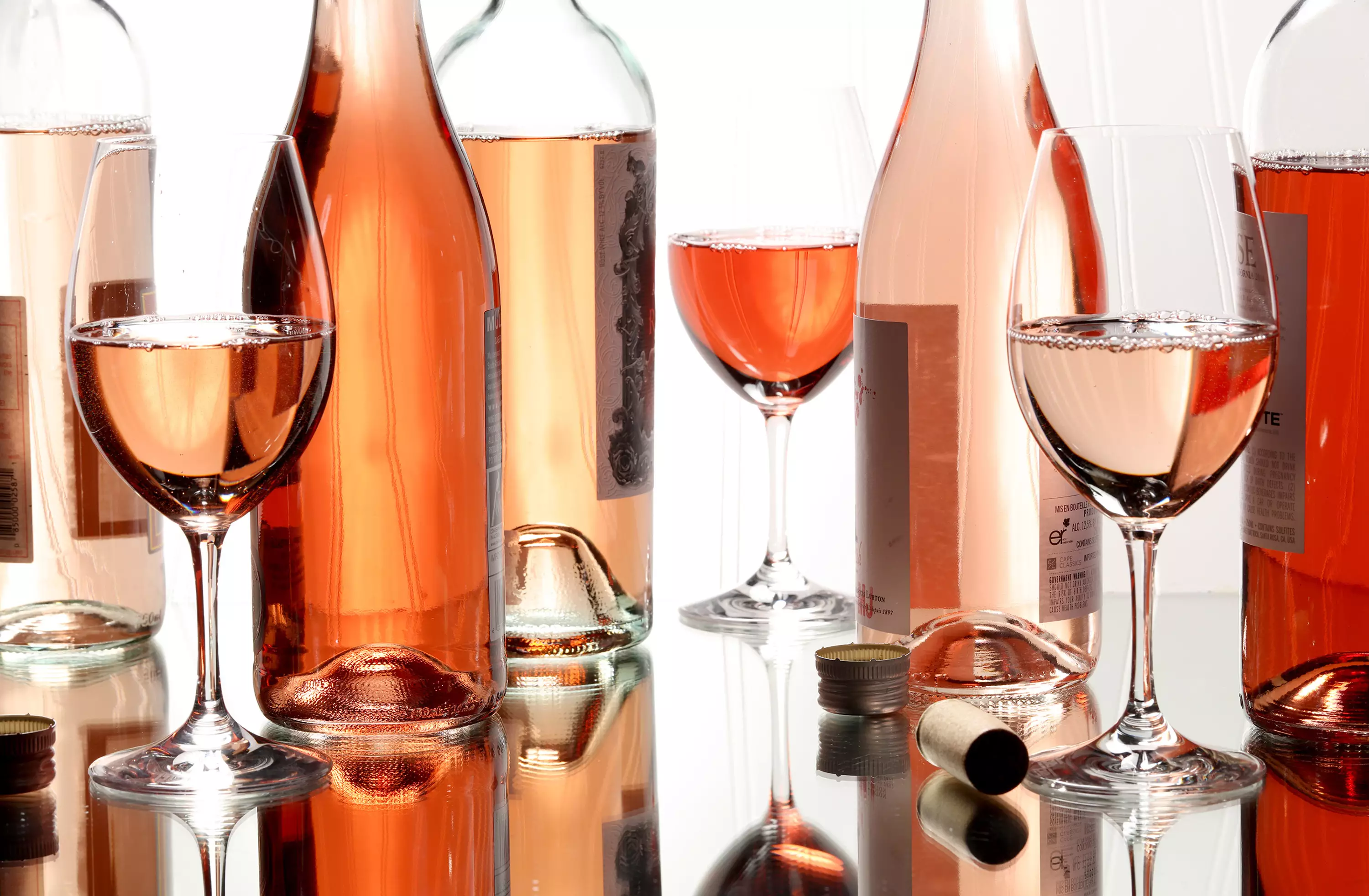 Collection of Rose wines