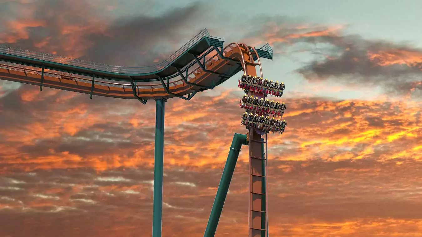 This Record-Breaking Rollercoaster Just Opened And the Video Will Make Your Stomach Turn