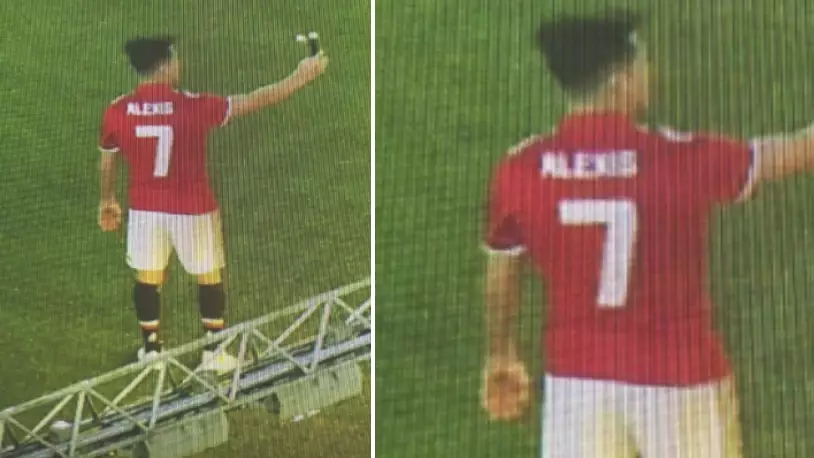 The First Image Of Alexis Sanchez In A Manchester United Shirt Leaked