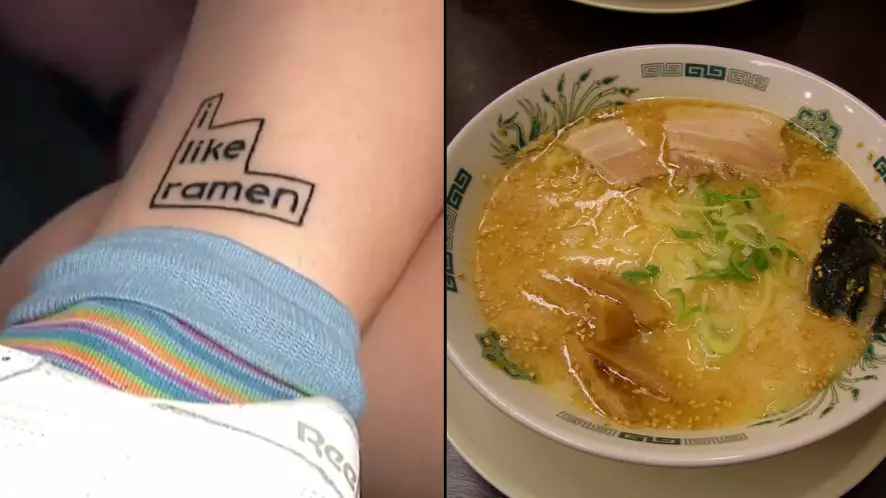 Three Aussies Win Free Ramen For A Year After Getting Restaurant Logo Tattoo