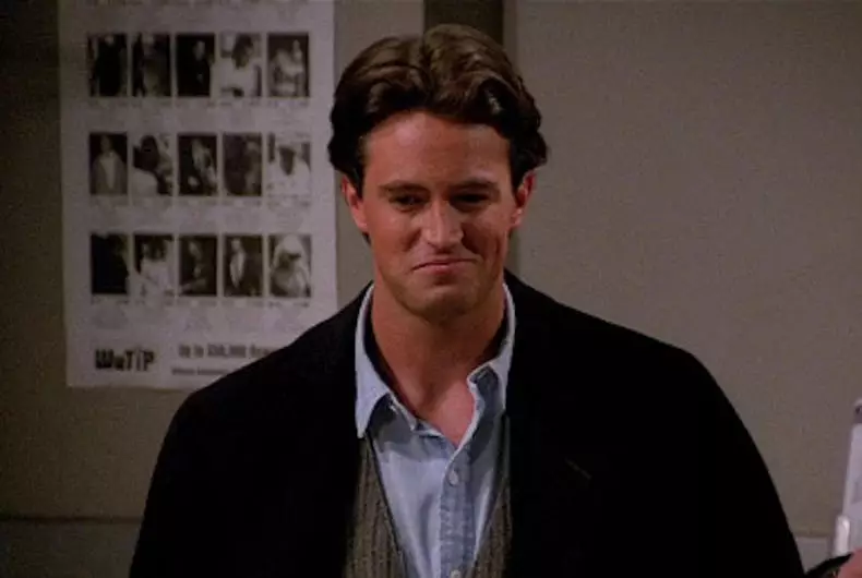 Matthew Perry as Chandler.