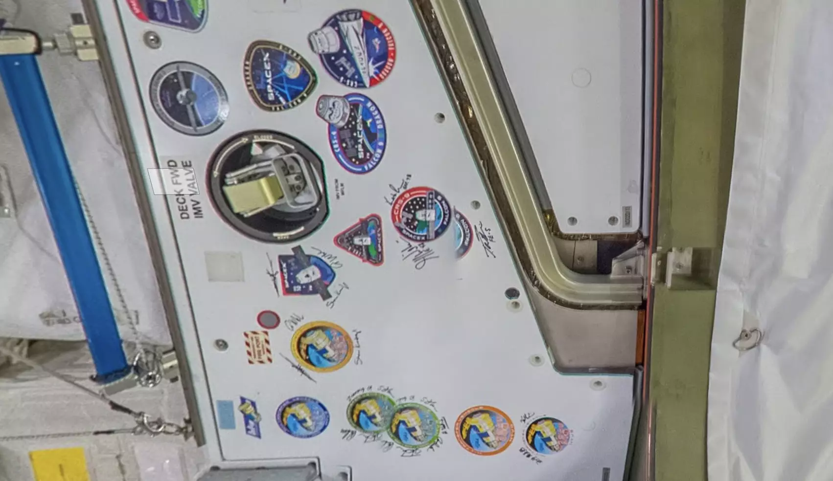 Google Maps Streetview inside the International Space Station '