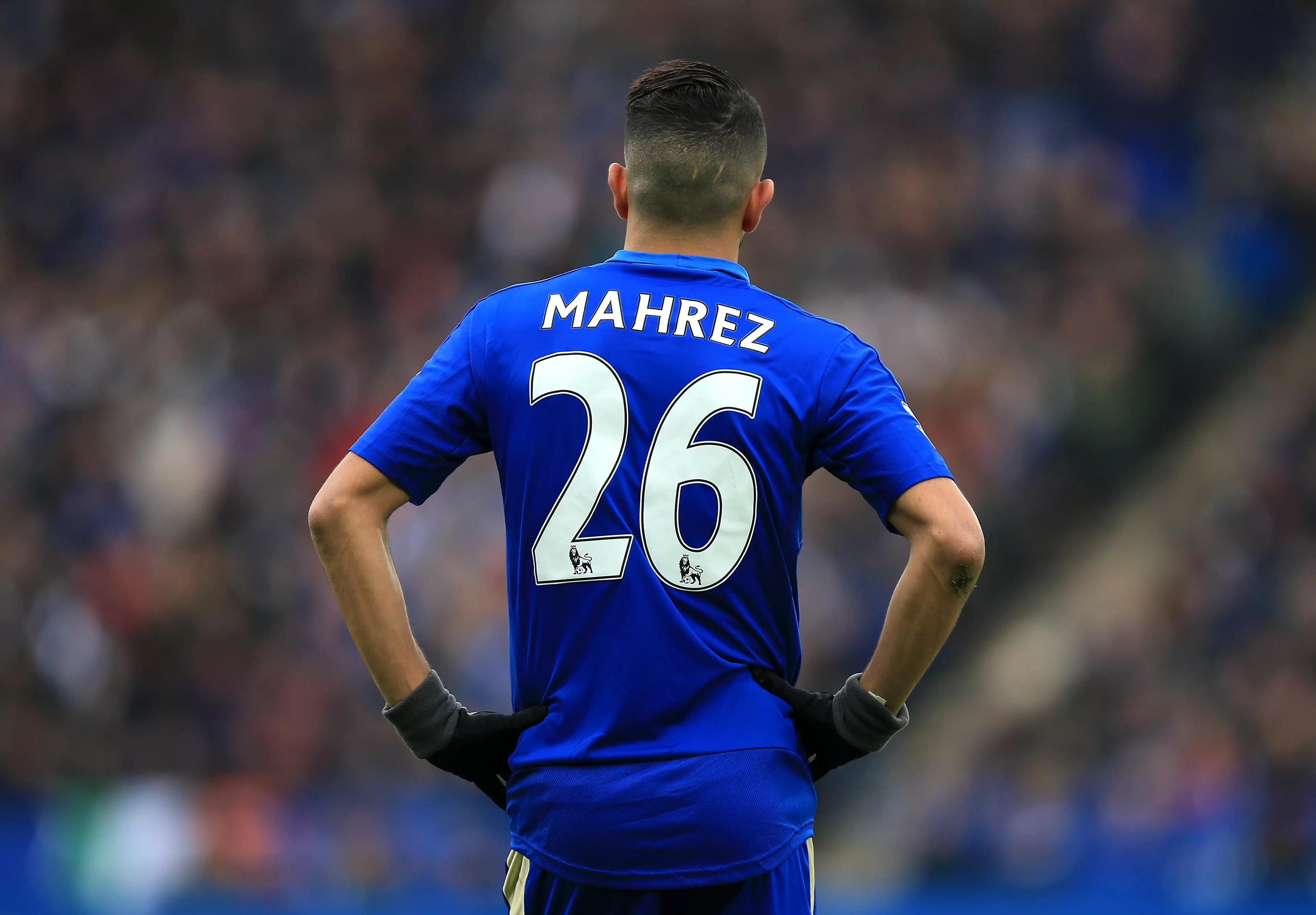 Pep really wanted to add Mahrez to his squad. Image: PA Images