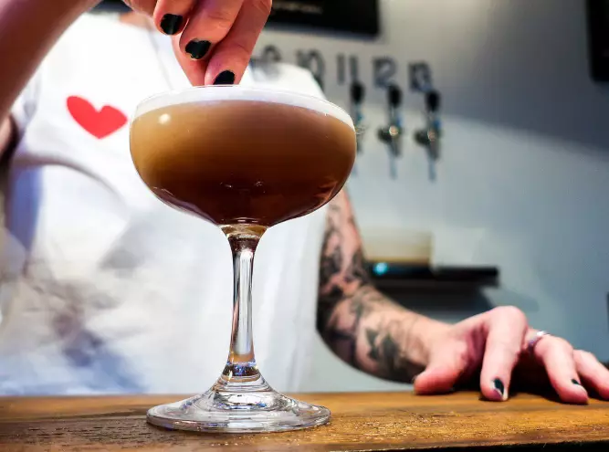 You can help the environment by drinking an espresso martini. (