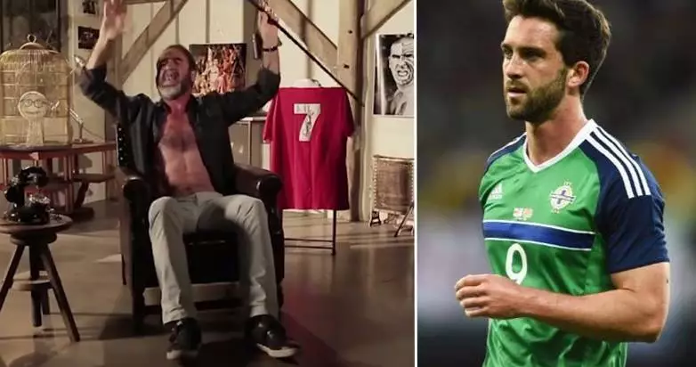 WATCH: Eric Cantona Sings 'Will Grigg's On Fire'