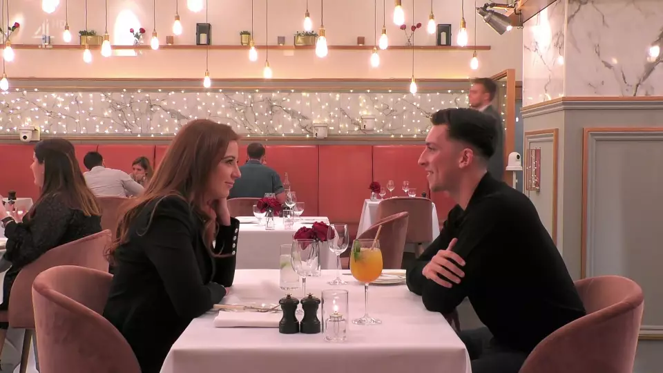 'First Dates' contestants Sophie and Bailey (