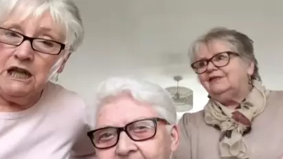Three Elderly Women Move In With Each Other To Self Isolate 