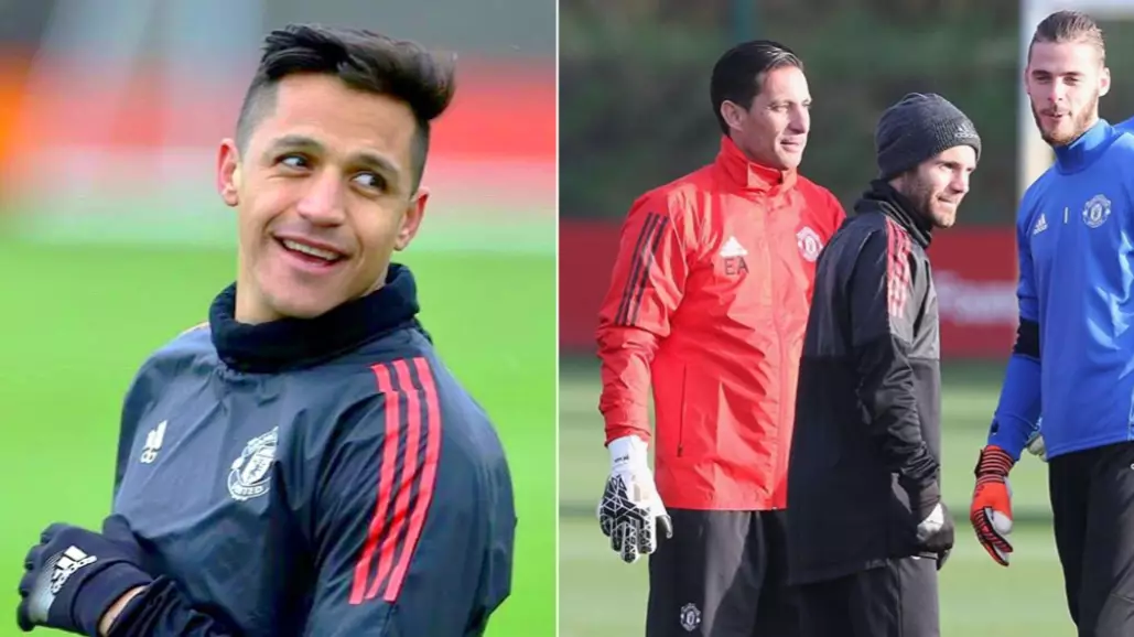 Juan Mata Is Said To Beat Alexis Sanchez At Sprints In Manchester United Training 