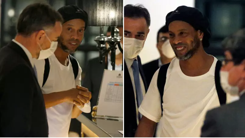 Ronaldinho Makes One Special Request During His House Arrest In Paraguay