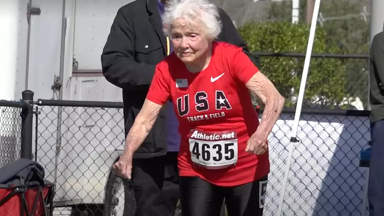 US Runner, 105, Sets New World Record For 100m Sprint - But Feels Disappointed She Wasn't Faster