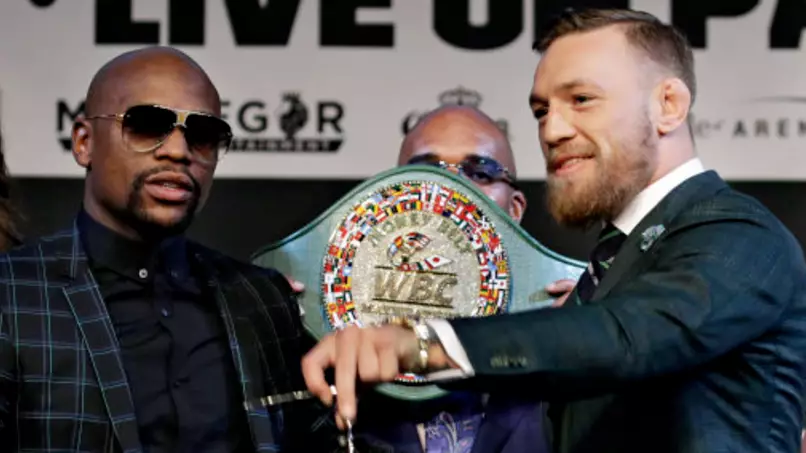Conor McGregor Has A Typical Response After Mayweather Goes After Him