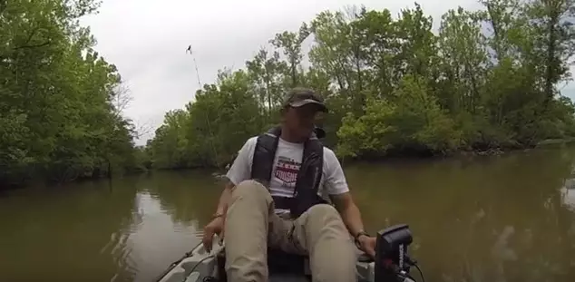 Fisherman Gets Truly Terrifying Surprise At The End Of His Line