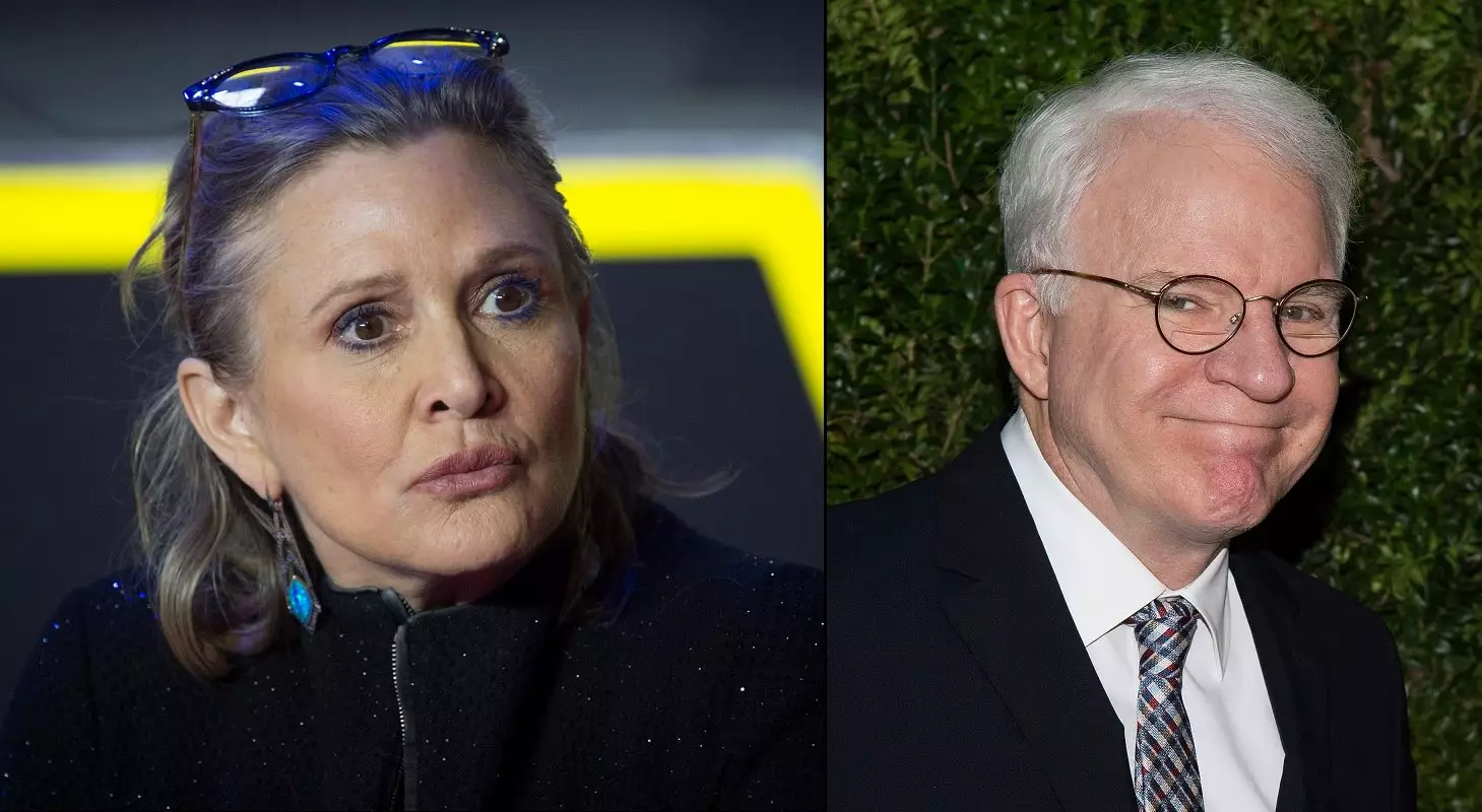 ​Steve Martin Gets Criticised For ‘Sexist’ Tweet About Carrie Fisher