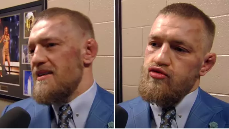 Conor McGregor Gave The 'Greatest Post-Fight Interview After A Loss' Following His Defeat To Nate Diaz