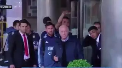 WATCH: Lionel Messi Made A Kid's Dream Come True After Security Stop Him