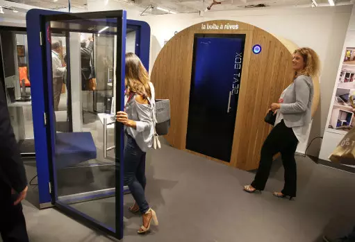 A number of manufacturers have come up with office ''sleep pods,'' designed for a power nap or more elaborate relaxation techniques.