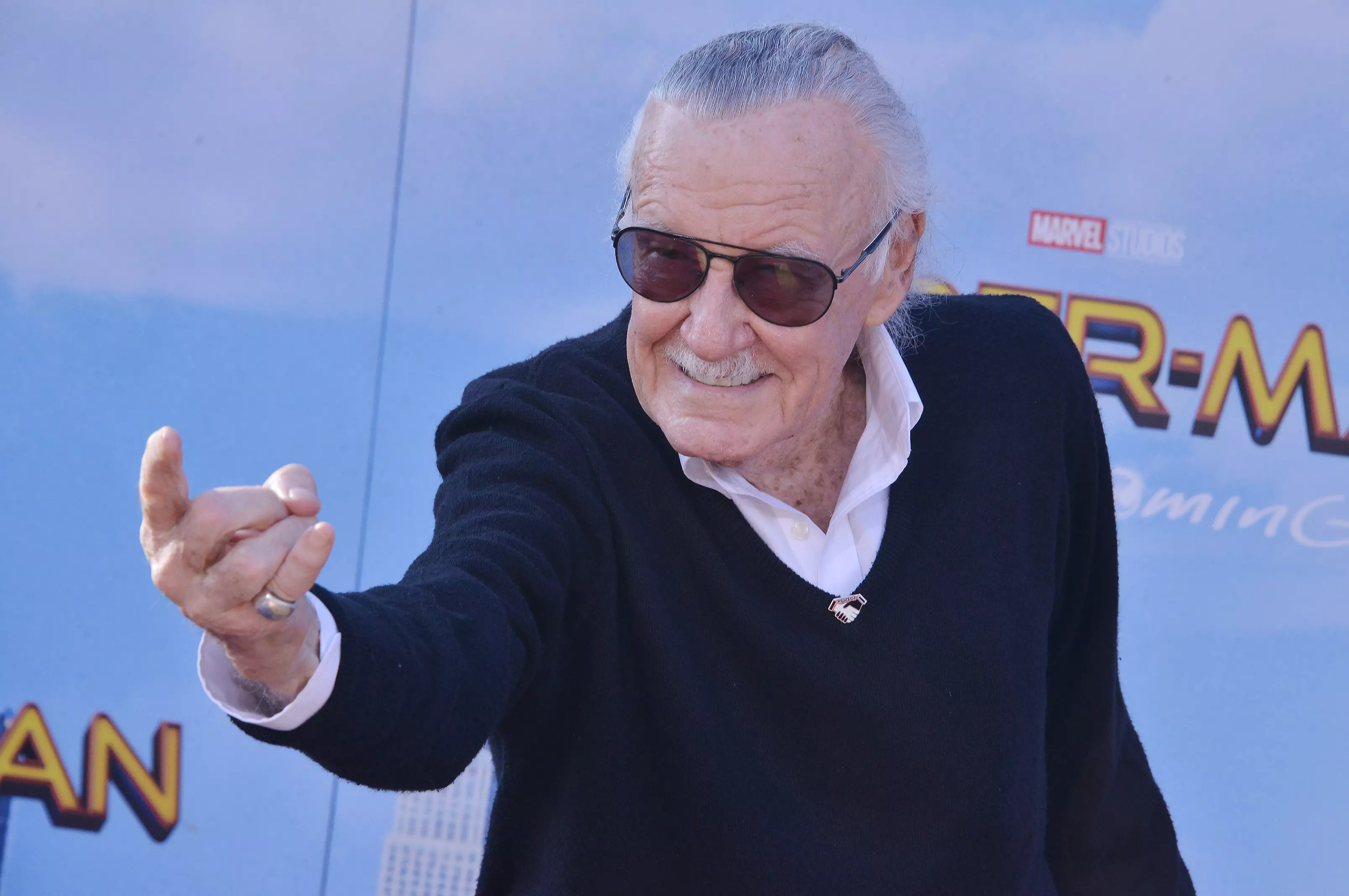 Marvel's Stan Lee, who has died aged 95.