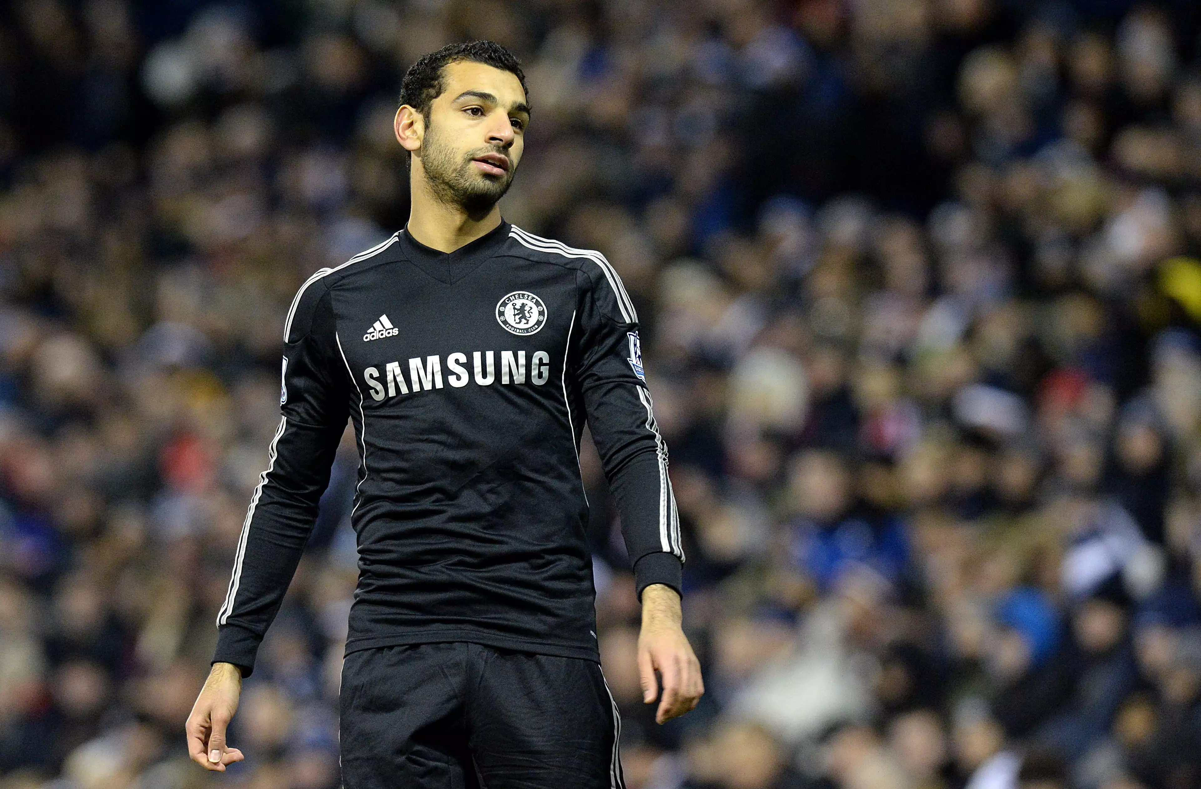 Salah in action for Chelsea in 2014. Image: PA