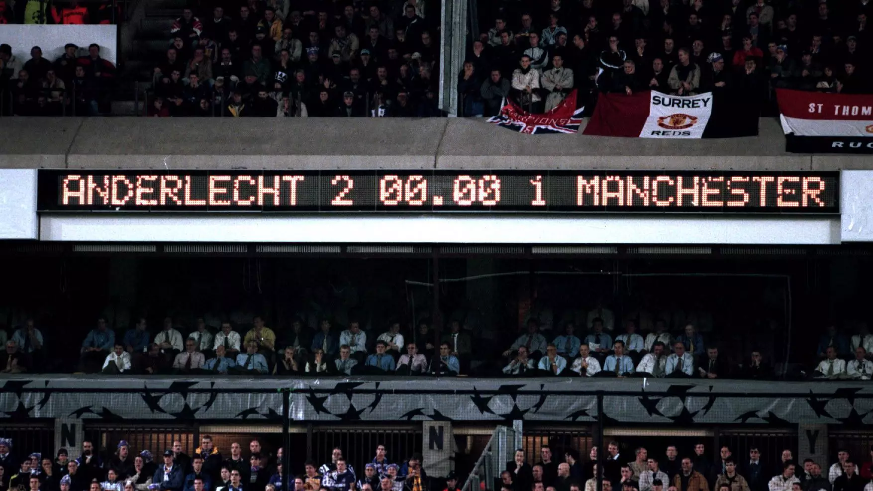 When Manchester United Played Anderlecht Last Time They Lost 2-1