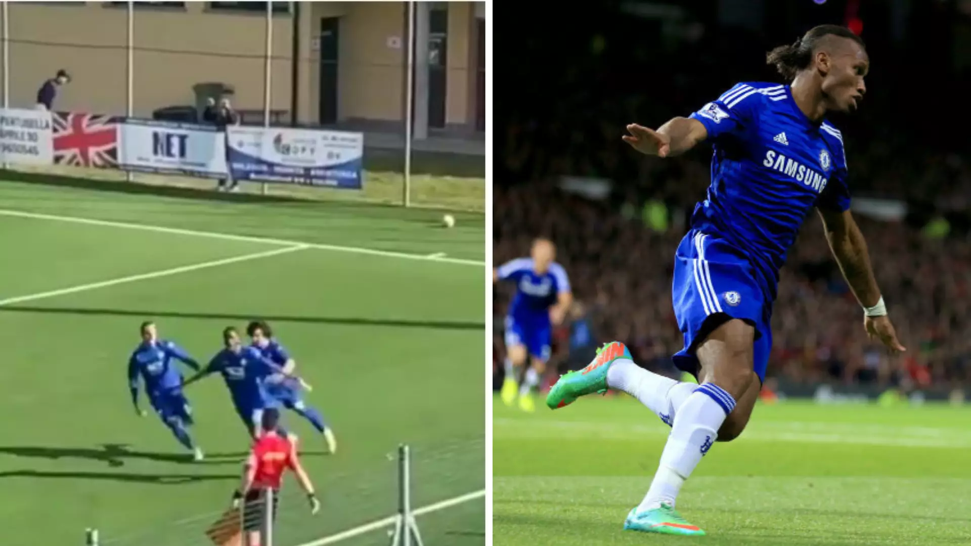 Didier Drogba's Son Scores First Pro Goal And Celebrates Just Like His Dad