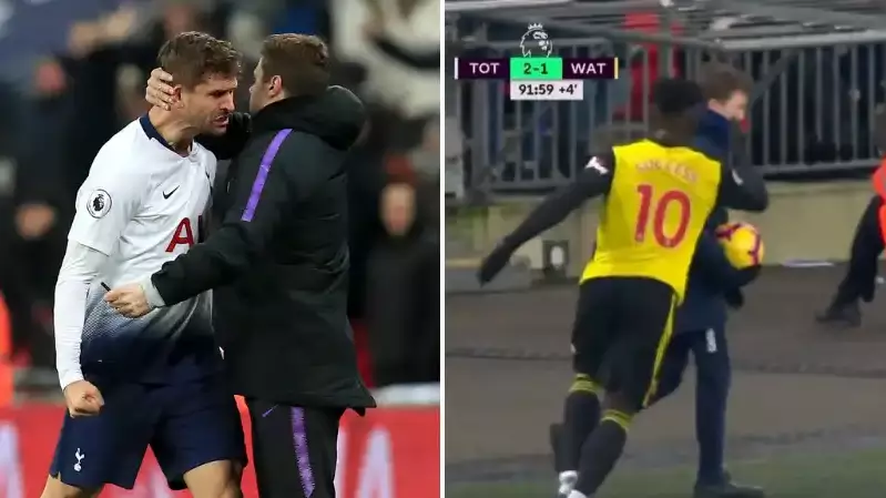 Tottenham Fans Are Loving What This Ball-Boy Did During Watford Match