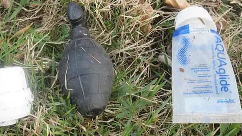 'Grenade' Found In Woods Turns Out To Be Extremely X-Rated Find