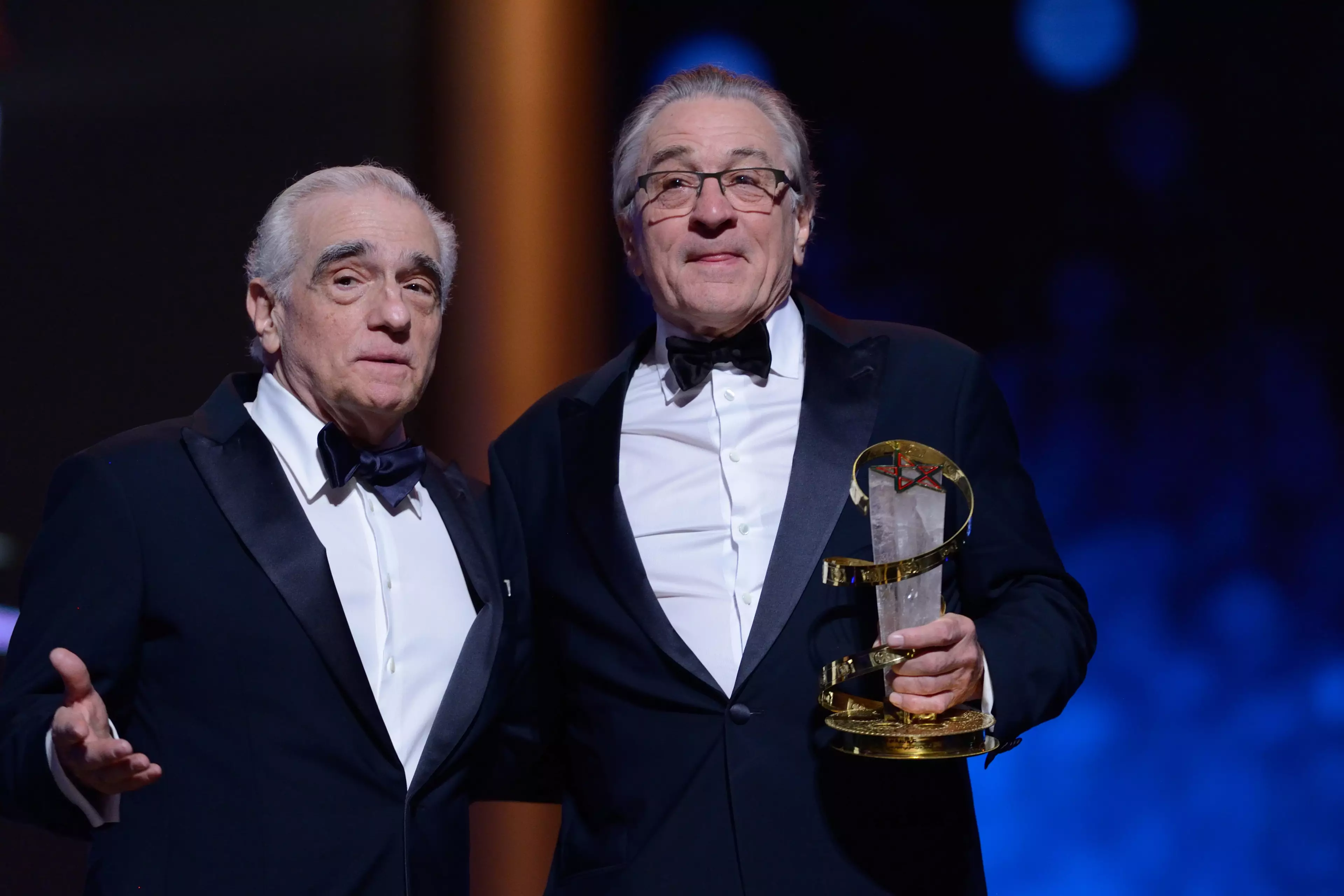 Martin Scorsese and Robert De Niro worked together on the new gangster film The Irishman.