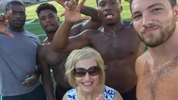 Mum Drops Daughter Off At University Then Hangs With The Football Team