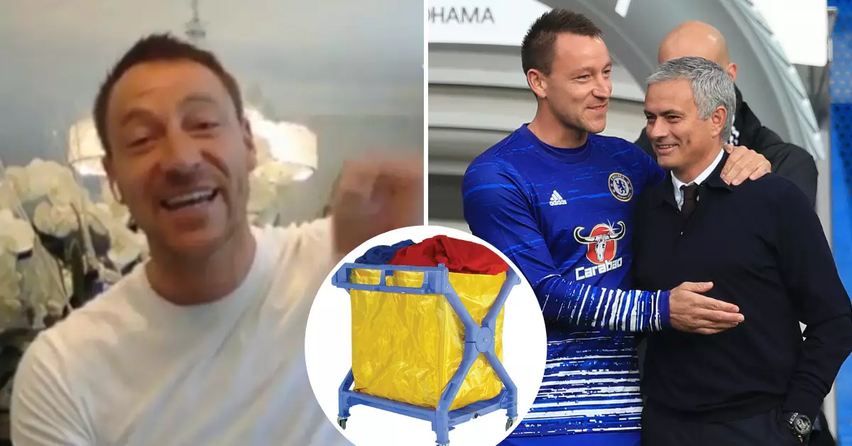 John Terry Tells Hilarious Story Of Jose Mourinho Jumping Out Of Laundry Basket Looking ‘A Million Dollars’