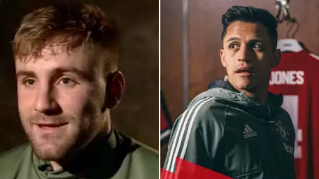 Shaw Talks About Sanchez In Training, Fans Lose Their Sh*t