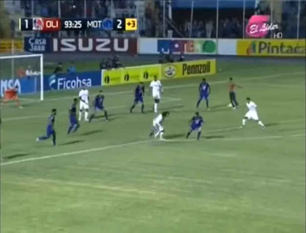 WATCH: Pitch Invader Scores Last Minute Equaliser In Honduran League Game