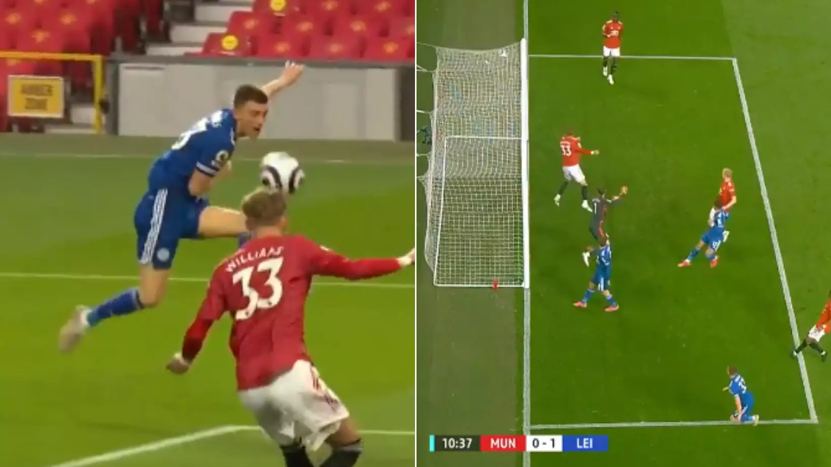 Luke Thomas Smashes Home One Of The Most Acrobatic Volleys In Premier League History 