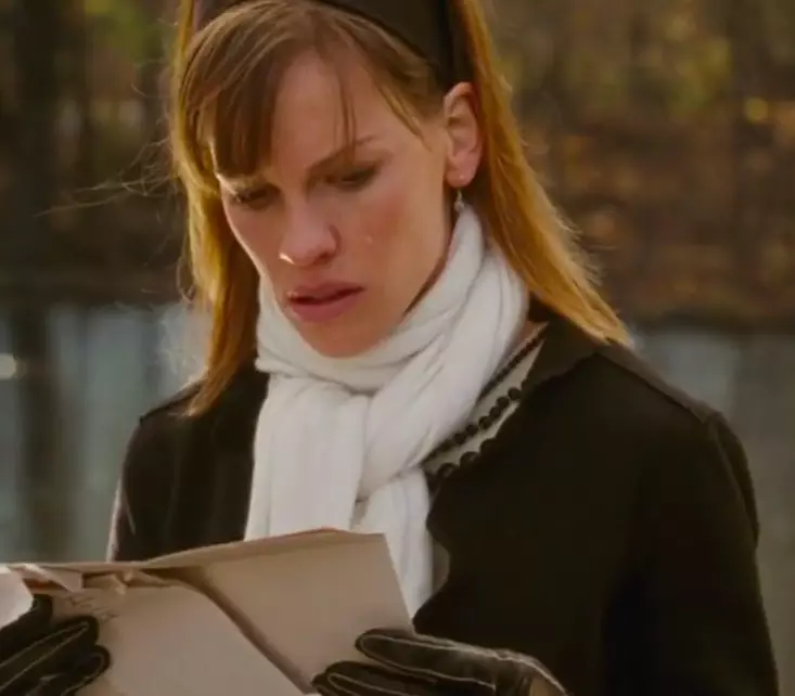 Hilary Swank starred as heartbroken Holly's journey through grief  (