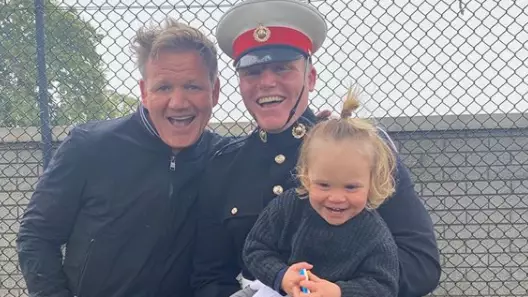 Proud Dad Gordon Ramsay Reveals Son Jack Has Joined Royal Marines