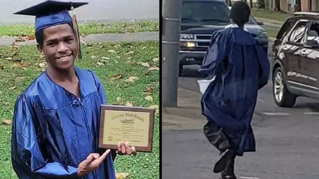 A Student Pictured Walking To His Graduation Alone Has Been Gifted A Car