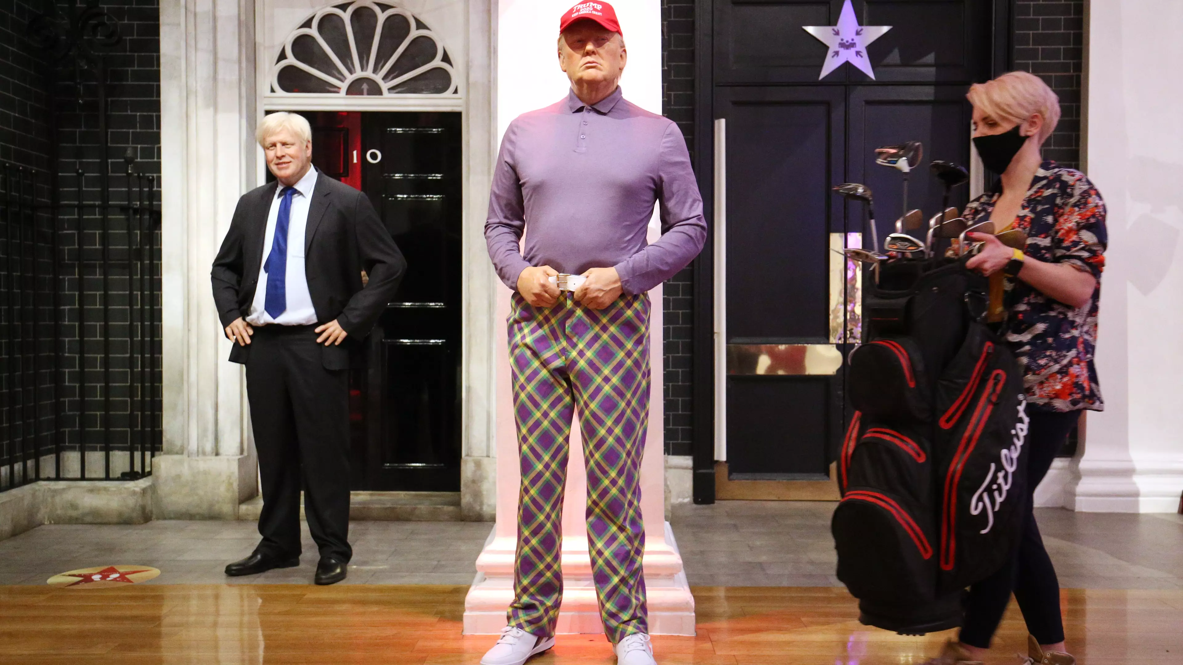 Madame Tussauds Put Trump In Golfing Outfit After Election Defeat 