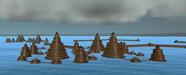 The lost city of Atlantis?