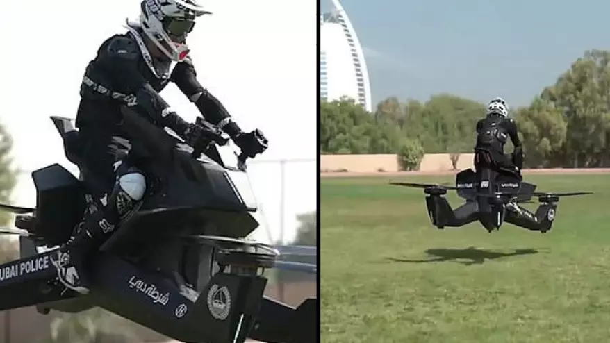 Dubai Police Set To Use Hoverbikes To Fight Crimes In The Sky