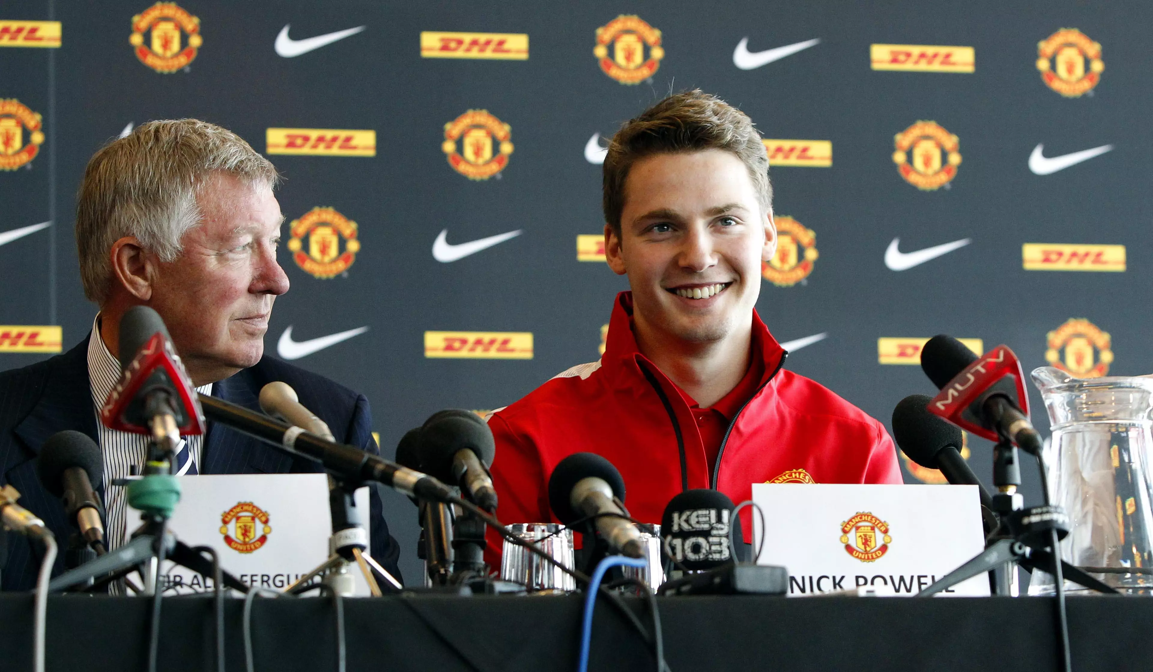 Fergie beat off competition from Manchester City to sign Nick Powell. Image: PA Images