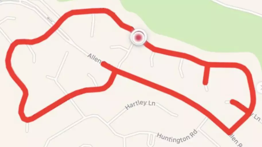 'D**k Run Claire' Logs Penis Shaped Running Routes And Shares Them Online