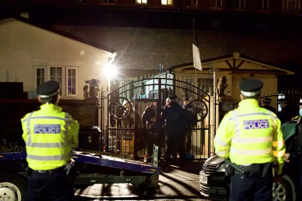 Last week, police were called to a wake in North London where more than 100 people had gathered.