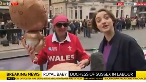 Royal Baby's Biggest Fan Gives Hilarious Interview Following Birth Announcement